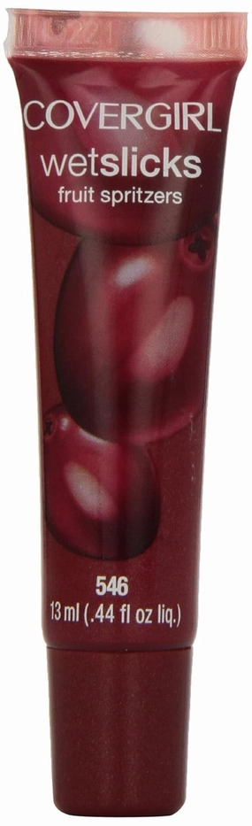 CoverGirl Wetslicks Fruit Spritzers Lip Gloss, Cranberry Splash, .44 fl oz
