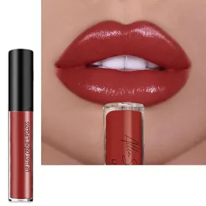 Cream Lip Gloss, Long-Lasting Moisturizing Velvet Lip Lipstick, Waterproof, Non-Fading, Hydrating Lip Tint Natural Jelly Lipstick (09#)