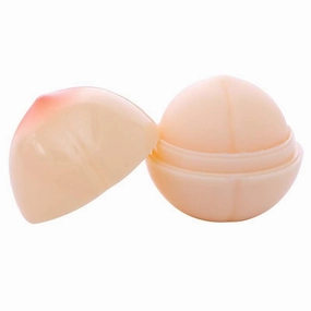 Creative Fruit Flavor Hydrating Lip Balms for Lip Care Moisturizing Autumn and Winter Pack of 24 (pack of 24, Peach)