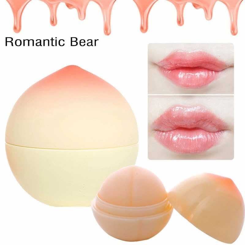 Creative Fruit Flavor Hydrating Lip Balms for Lip Care Moisturizing Autumn and Winter Pack of 24 (pack of 24, Peach)