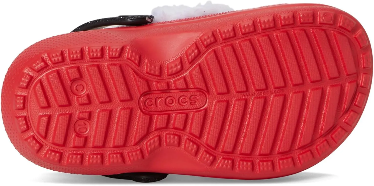 Crocs Unisex-Child Classic Holiday Lined Clogs (Toddler)