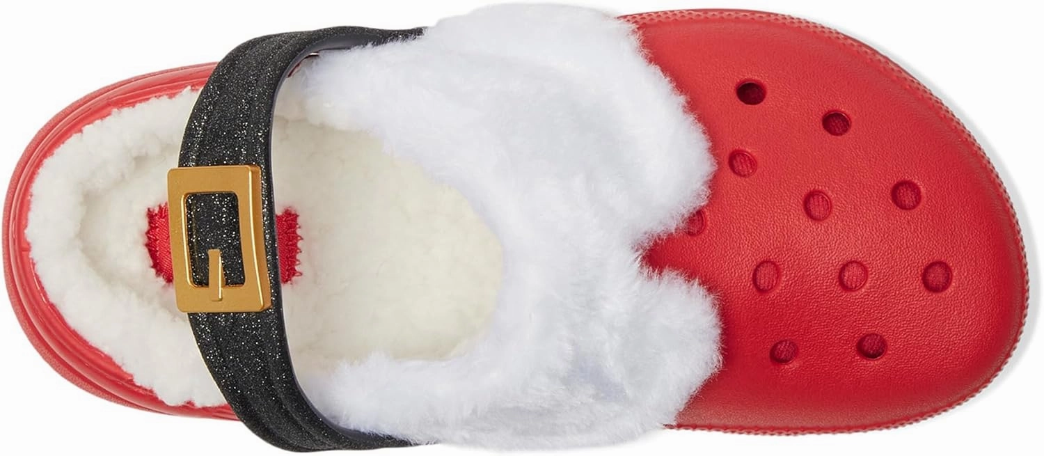Crocs Unisex-Child Classic Holiday Lined Clogs (Little Big Kid)
