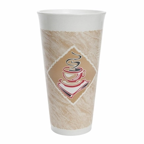 Dart 20 oz Cafe G Foam Cup (Case of 500)