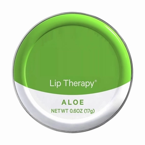 DBE Therapy Lip Balm Tin, Aloe Vera, Green, 17 g.For Dry Damaged And Chapped Lips | Moisturizing Lip Balms | Enriched With Shea Butter.