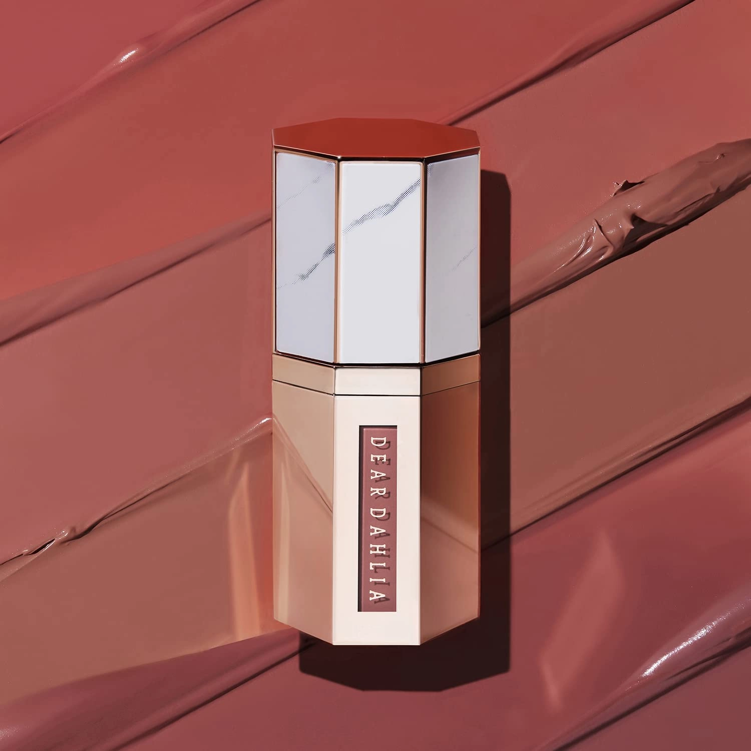 DEARDAHLIA Dear Dahlia Paradise Dream Velvet Lip Mousse – Lightweight, Soft-Matte Finish, Buildable & Multi-Use, Vegan & Cruelty-Free – BUTTERSCOTCH