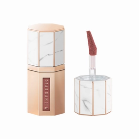 DEARDAHLIA Dear Dahlia Paradise Dream Velvet Lip Mousse – Lightweight, Soft-Matte Finish, Buildable & Multi-Use, Vegan & Cruelty-Free – BUTTON