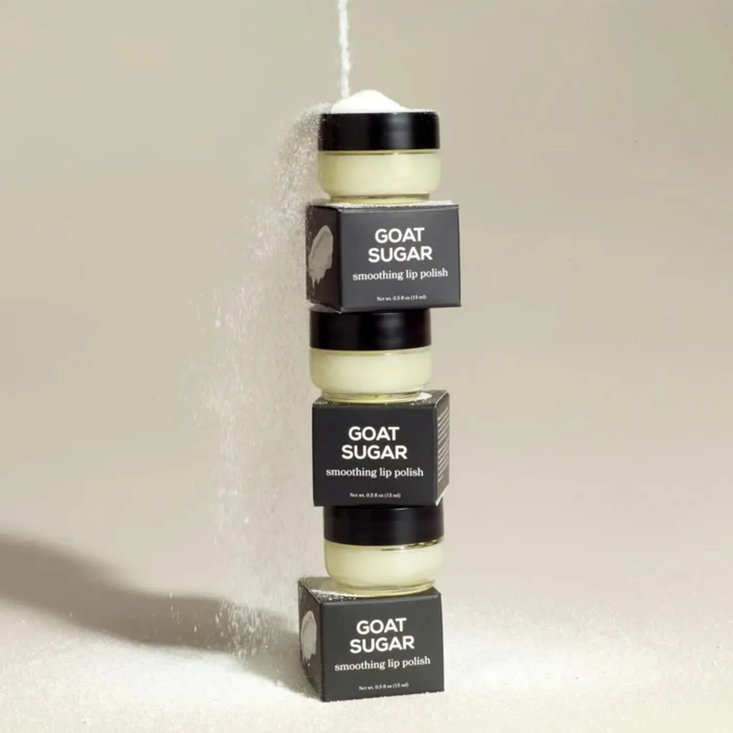 Dionis Goat Sugar Polishing Lip Scrub - Goat Milk, Jojoba & Moringa Oils Moisturize & Repair Chapped Lips, Gentle Exfoliation, Nourish, Soothe, Hydrate and Keep Moisture Locked In All Day