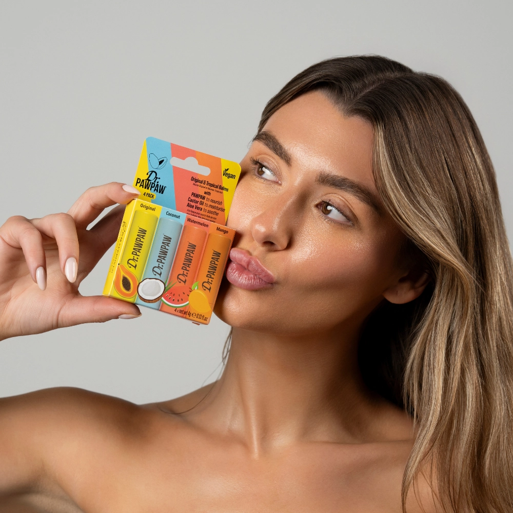 Dr. PawPaw Original & Tropical Balms 4 x 4g