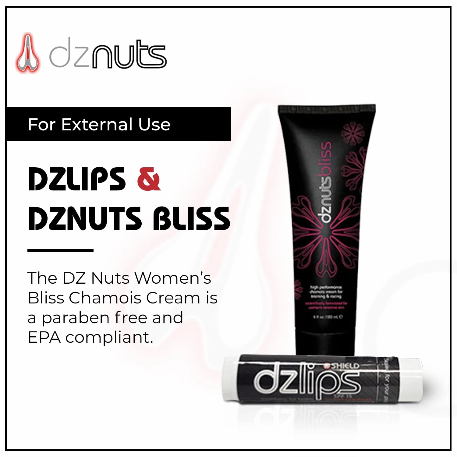 DZ Lips Care - Repair, Protectant, Moisturizing Balm - (Women's Bliss Chamois Cream)