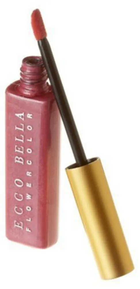 Ecco Bella Natural Lip Gloss - Good For You Gloss - Non-Sticky Lip Shine, Glossy Lips, Long Lasting Lip Gloss - Clean & Hydrating Makeup - Healthy Moisturizing Ingredient Gloss - Pleasure