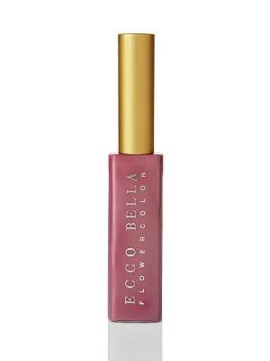 Ecco Bella Natural Lip Gloss - Good For You Gloss - Non-Sticky Lip Shine, Glossy Lips, Long Lasting Lip Gloss - Clean & Hydrating Makeup - Healthy Moisturizing Ingredient Gloss - Pleasure