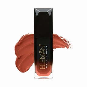 Eleman Beauty Matte Liquid Lipstick – Long-Wearing, Ultra-Pigmented Lip Color with Vitamin E Infusion, Soft-Touch, Feather-Proof, Smudge-Proof, Cruelty-Free Cosmetics, 0.19oz (Madrid)
