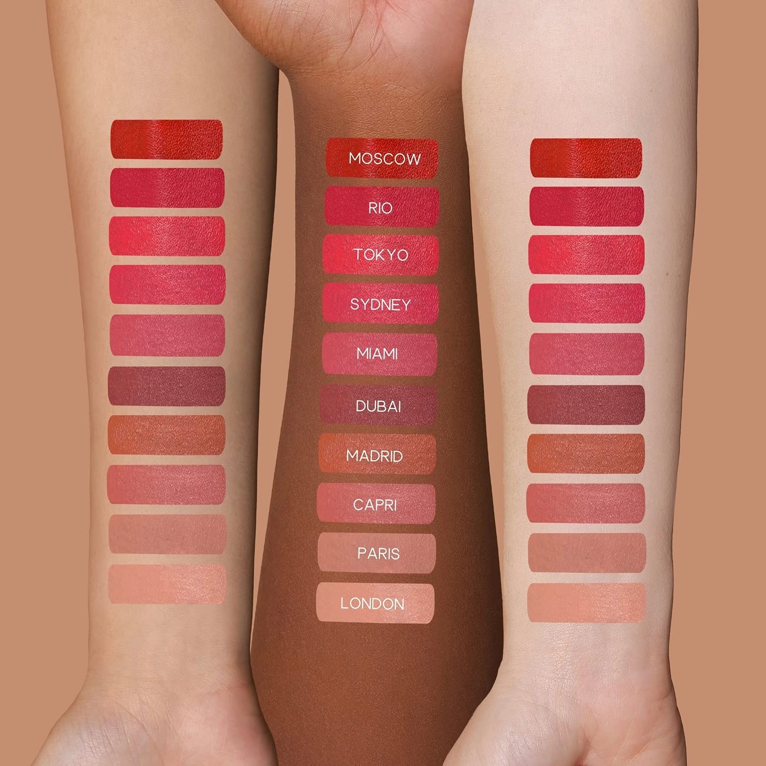 Eleman Beauty Matte Liquid Lipstick – Long-Wearing, Ultra-Pigmented Lip Color with Vitamin E Infusion, Soft-Touch, Feather-Proof, Smudge-Proof, Cruelty-Free Cosmetics, 0.19oz (Rio)