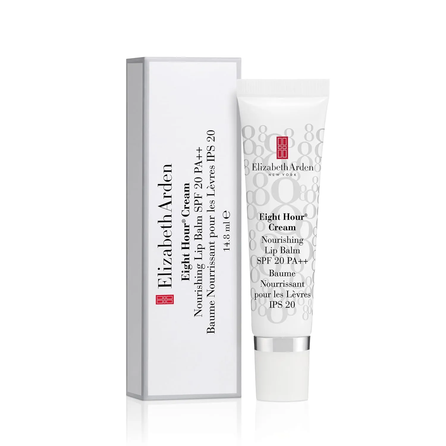 Elizabeth Arden Eight Hour Cream Nourishing Lip Balm, SPF 20 Sunscreen Balm, Moisturizer for Chapped Lips with Shea Butter & Vitamin E, 0.5 fl oz