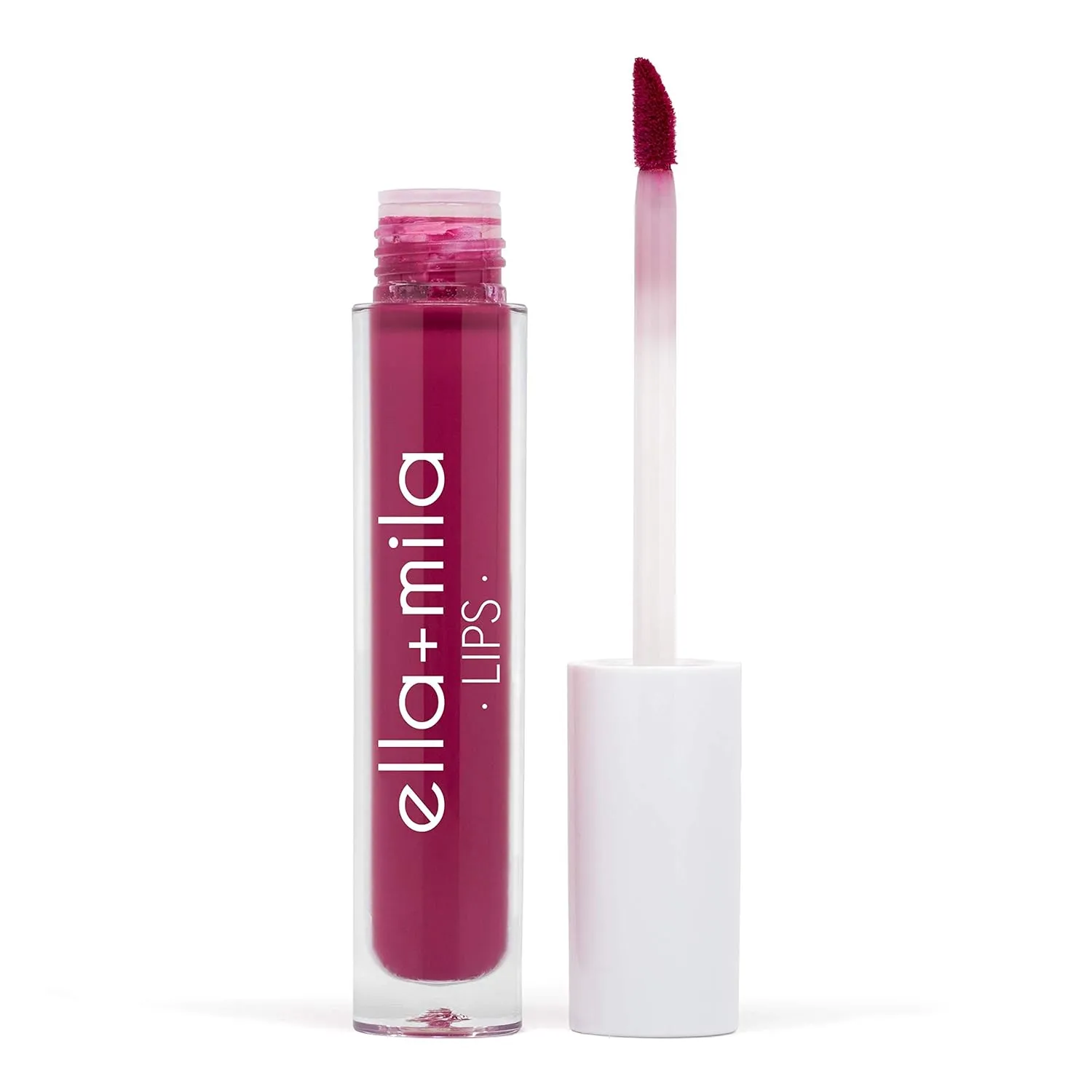 ella mila Agent Provocateur Velvet Matte Liquid Lipstick - Deep Berry Matte Lipstick with Vitamin E - Lightweight, Non-Sticky & Long Lasting Lipstick Matte Finish - Cruelty-Free & Vegan (4ml)