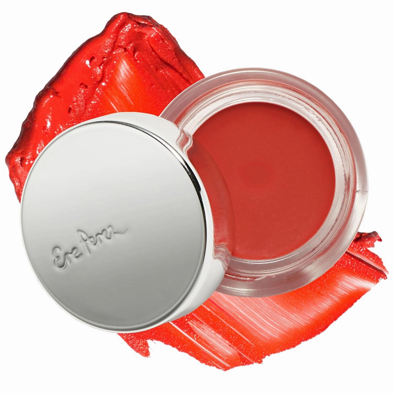 Ere Perez - Natural Carrot Color Pot | For Lips   Cheeks | Buildable, Blendable, Creamy, Vibrant, Satin Finish | Cacao Butter, Avocado   Castor Seed Oil | Vegan, Cruelty-Free, Clean Beauty (Hello)