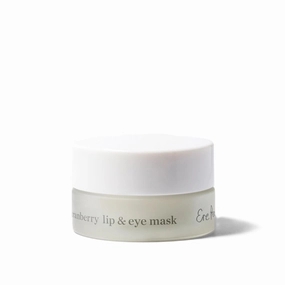 Ere Perez - Natural Cranberry Lip   Eye Mask | Moisturize, Hydryate, Protect, Renew | Green Tea, Lactic Acid, Cucumber, Resveratrol | Vegan, Cruelty-Free, Clean Beauty (.35 oz | 10 g)