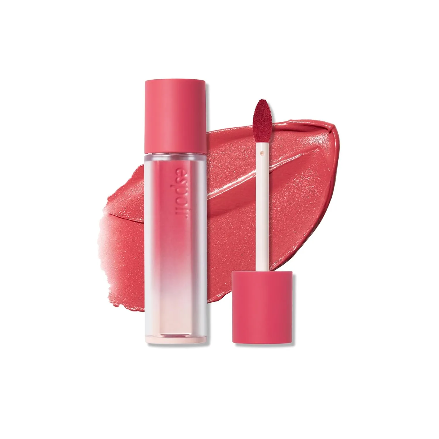 espoir Couture Lip Tint Fitting Blur #11 Whipped Rose 0.14oz | Soft and Creamy Color for Blurry Lip Look | Smudge-Proof Fixing Lip Stain | Lightweight and Comfortable Matte Finish