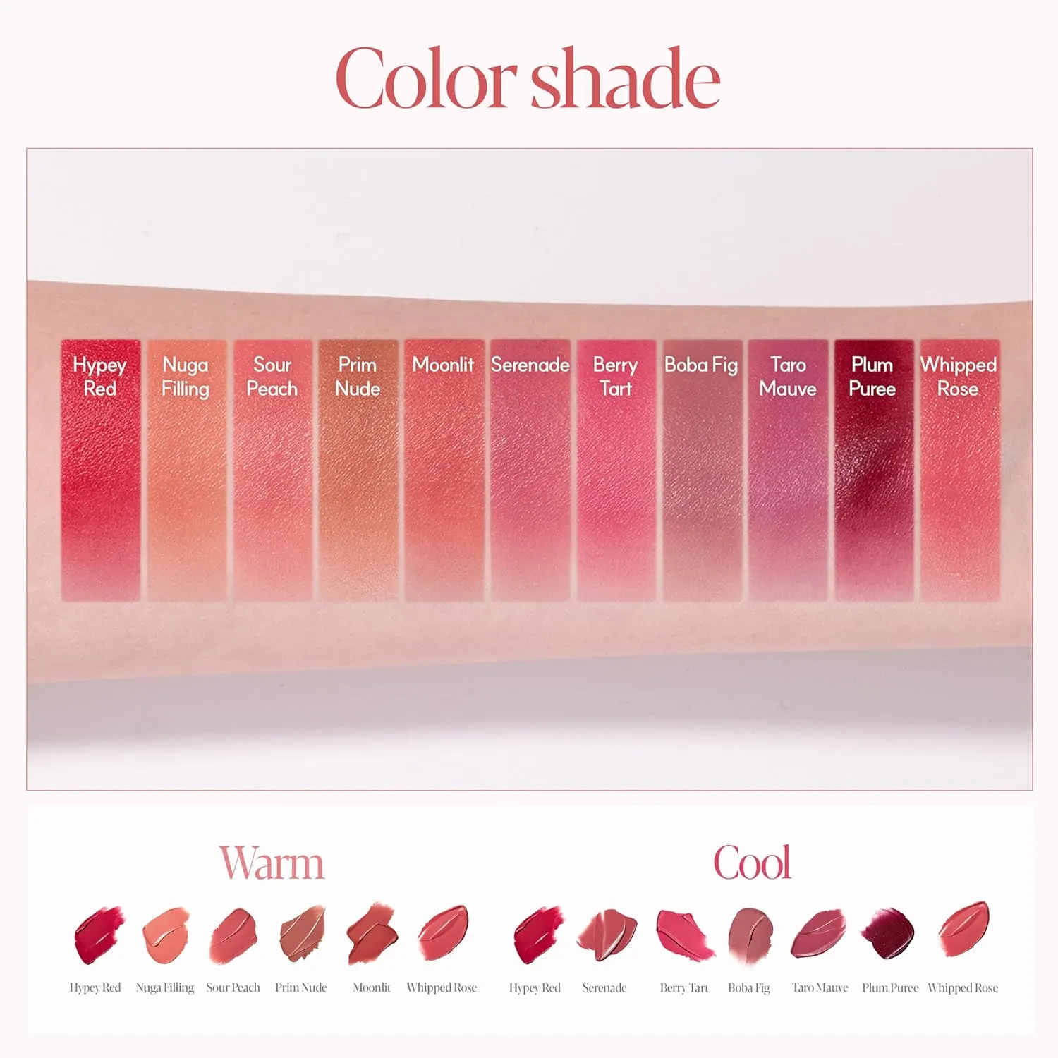 espoir Couture Lip Tint Fitting Blur #3 Sour Peach 0.14oz | Soft and Creamy Color for Blurry Lip Look | Smudge-Proof Fixing Lip Stain | Lightweight and Comfortable Matte Finish