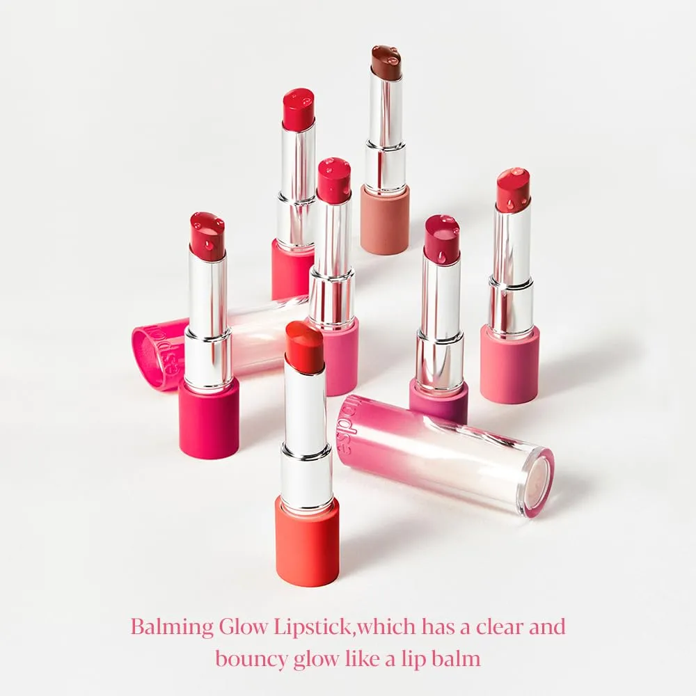 Espoir Lipstick Nowear Balming Glow #5 Blueberry 0.1oz Lightweight moisturizing lip | Long-Lasting Vibrant Color | Nonsticky Softness for chapped Lip Balm | Vegan Crueltyfree | Korean Lip Makeup
