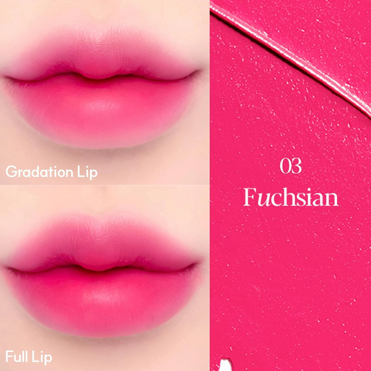 Espoir Lipstick Nowear Volume Matte #3 Fuchsian 0.1oz | Airy Velvet Matte Lip | Long-Lasting Vibrant Color | Soft Creamy Texture like Cloud | Cruelty-Free | Korean Lip Makeup