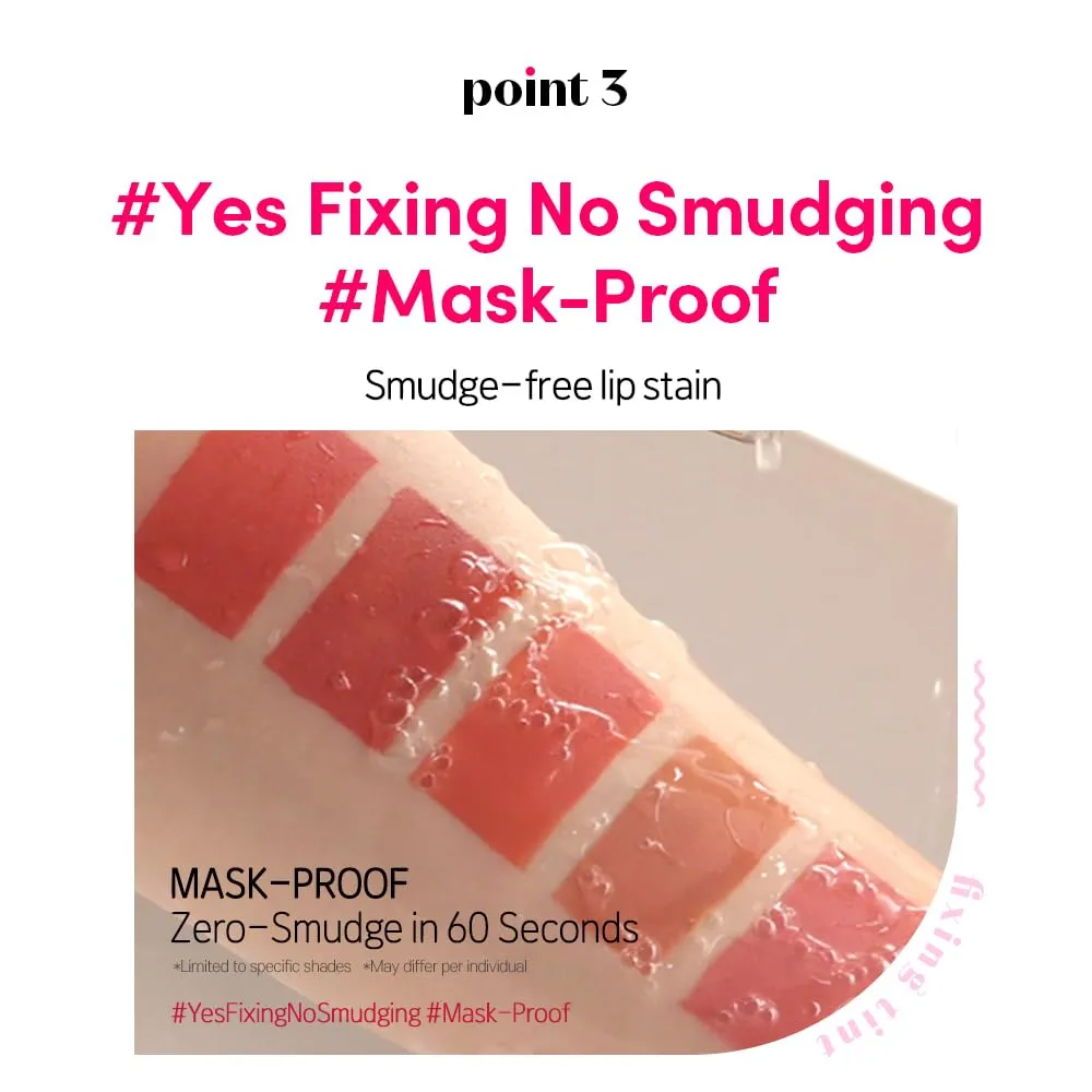 ETUDE Fixing Tint #07 Cranberry Plum (4g) | Long Lasting High Pigmented Liquid Lipstick | Waterproof Lightweight Matte Finish Lip Stain | Full Coverage | Korean Makeup, Kbeauty