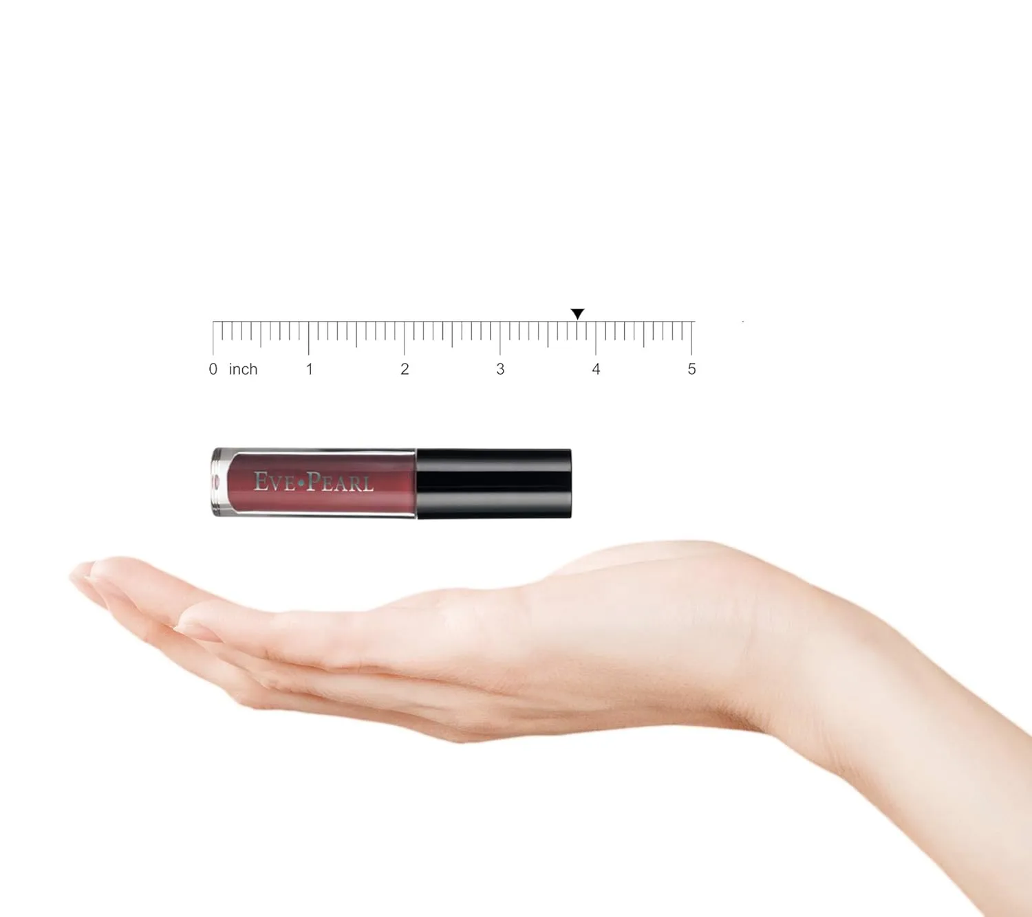 EVE PEARL Liquid Lipstick Rich Pigment Daily Lip Care Vitamin E Moisturizing Lip Color (Ruby Wine)