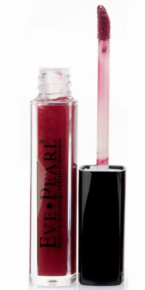 EVE PEARL Kisses Of Pearl Lip Gloss Rich Color Vitamin E Moisturize Nourish Daily Lipcare Fuller Lips Look (Hot Mama)