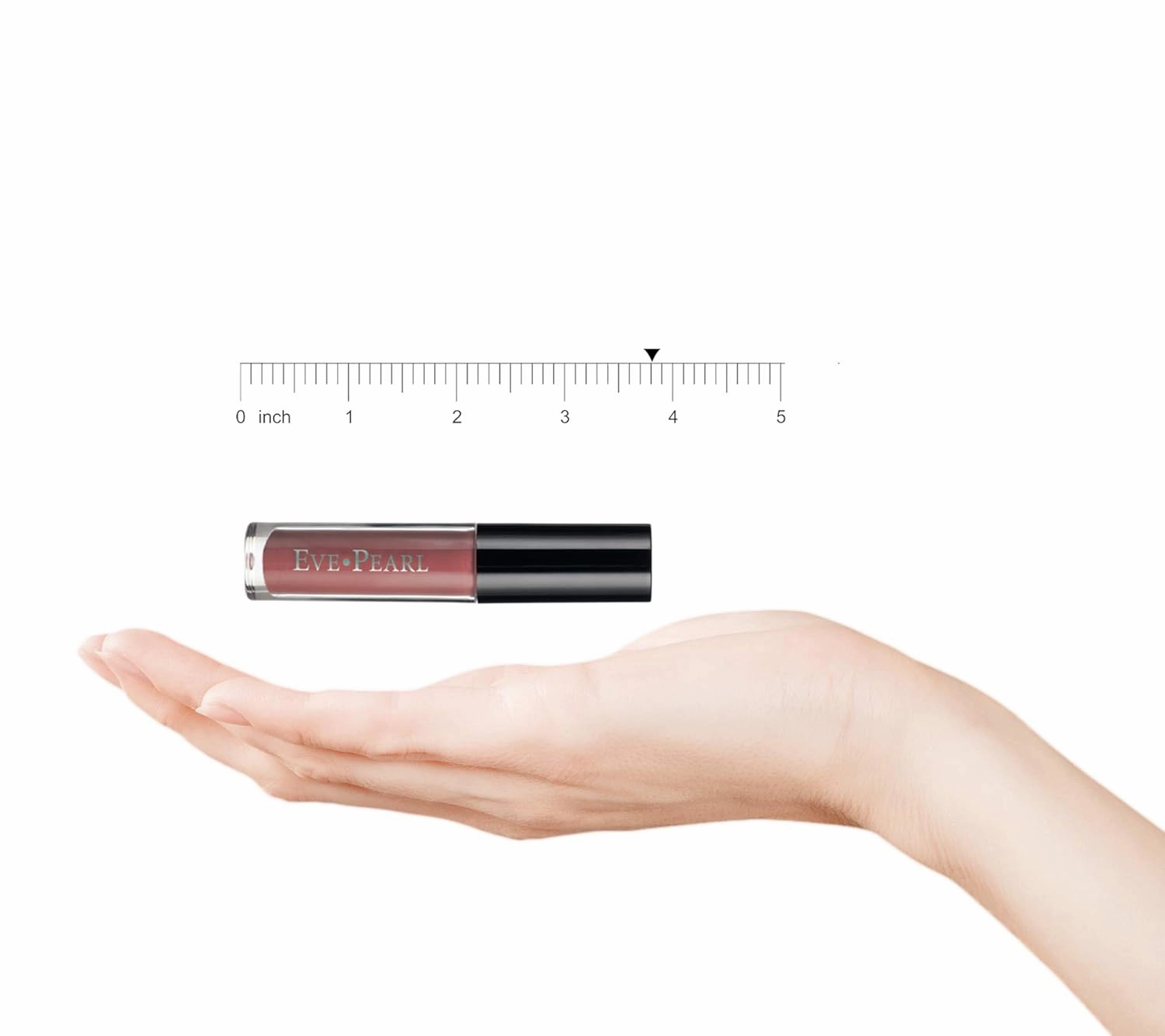 EVE PEARL Liquid Lipstick Rich Pigment Daily Lip Care Vitamin E Moisturizing Lip Color (Rich Caramel)