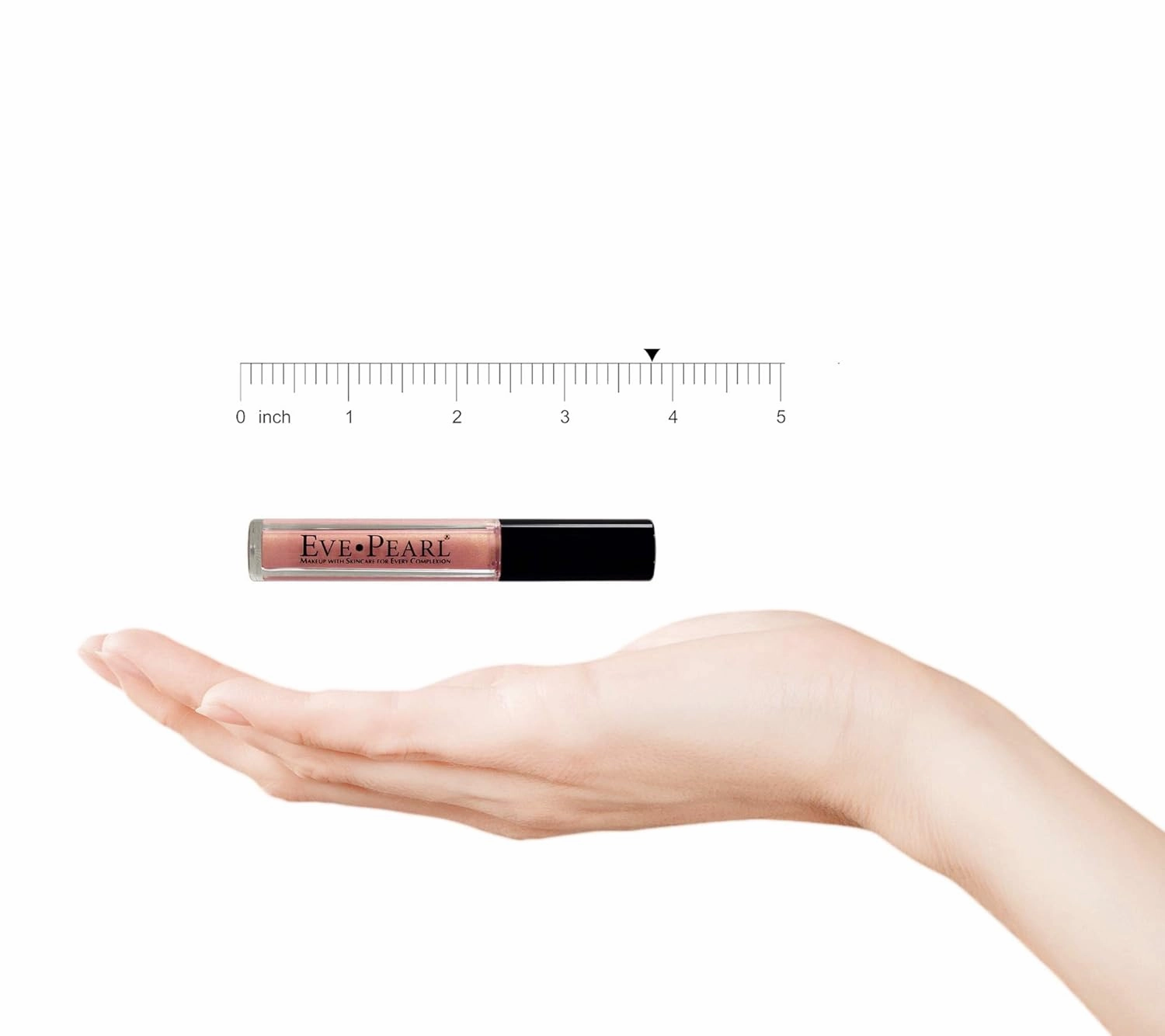 EVE PEARL Pearlicious Lip Gloss Neutral Look Vitamin E Aloe Nourish Lipcare Hydrate (Peach Champagne)