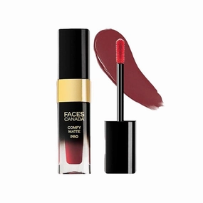 FACE'S.CANADA Comfy Matte Pro Lip Color - Call Me Chocolate 07, 5.5 Ml
