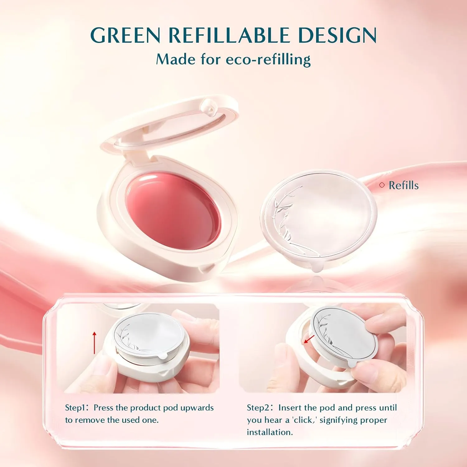 Florasis Dewy Touch Tinted Lip Balm Lip Mask (01 Aromatic Peach)