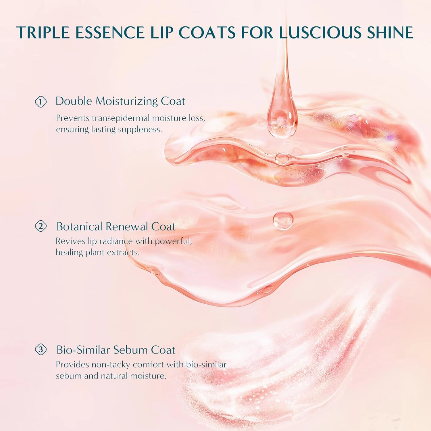 FLORASIS Blooming Rouge Engraved Lipstick (L302 Sweet Guava)