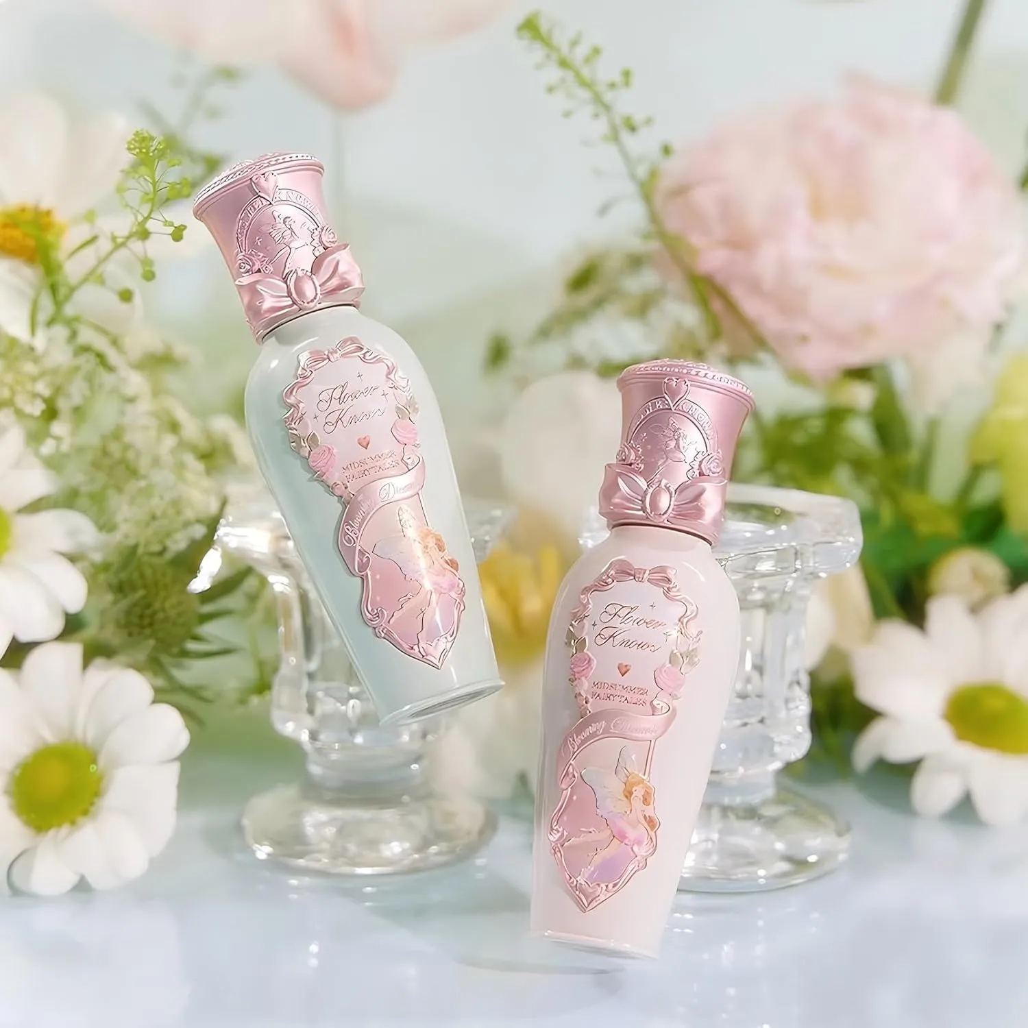Flower Knows Midsummer Fairytales Coating Lip Lacquer,Glowy Non-Fading Lip Gloss,Hydrating Tinted Lip Oil for Girls&Women,Vegan & Cruelty Free,0.17Fl Oz(G01 Alice)