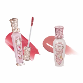 Flower Knows Midsummer Fairytales Lip Gloss G01 Alice   Violet Strawberry Rococo Glitter Lip Gloss G02 Rasberry Booze
