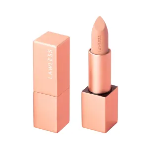 Forget the Filler Lip-Plumping Line-Smoothing Satin Cream Lipstick, Platinum, Pink, 0.1 Ounce