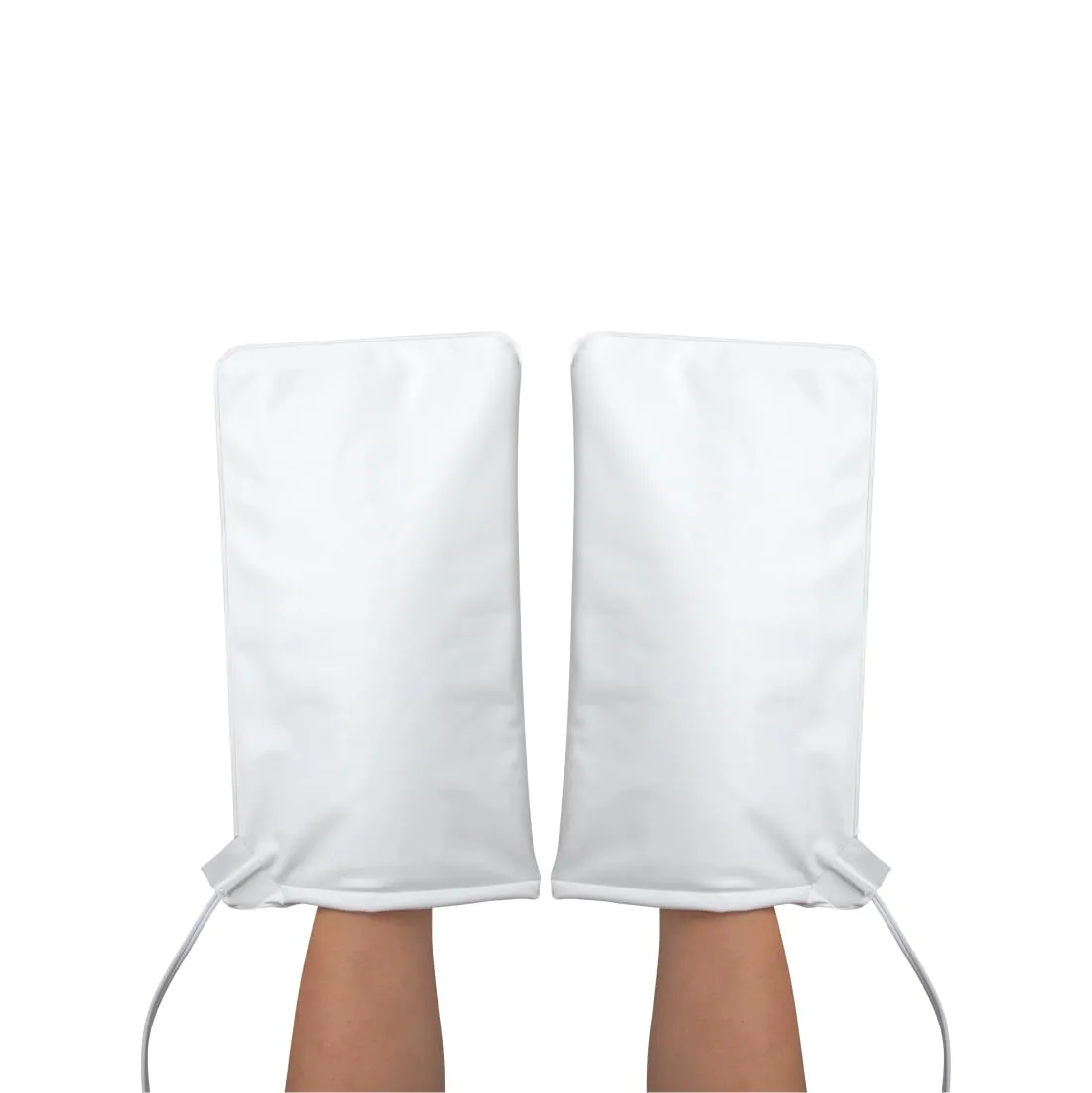 ForPro Professional Collection Premium Heated Mitts, Electric Thermal Moisturizing Hand Warmers for Spa Treatments, Dual Temperature Settings, 1-Pair