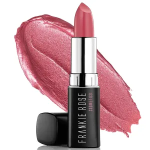 Frankie Rose Long Lasting Lipstick for Women | Smudge Proof Lipstick Enriched with Jojoba Oil | Buildable Lip Colors, Suitable For All Skin Tones | Cruelty-Free Lip Makeup | Bella Rose