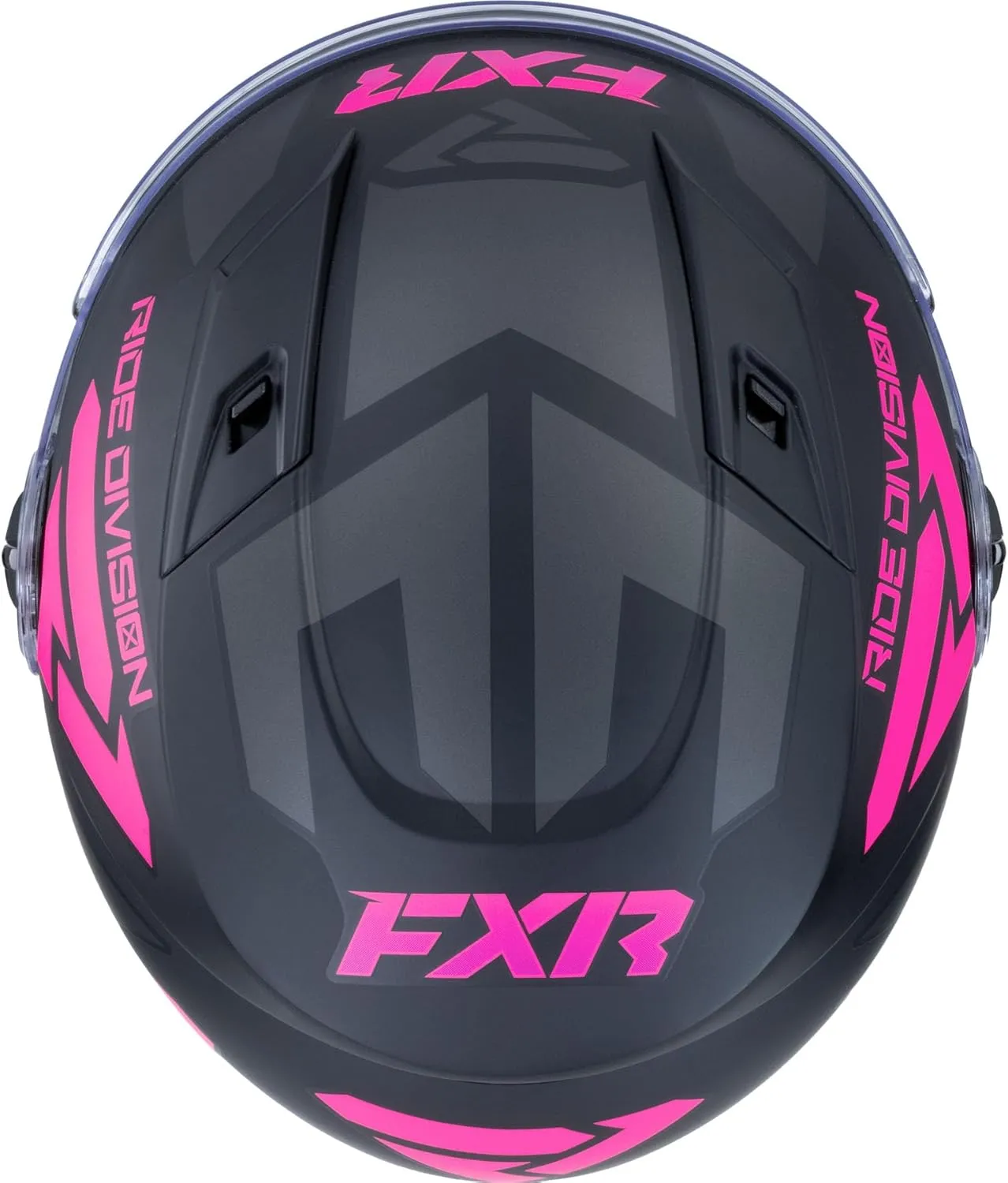 FXR Youth Nitro Youth Core Helmet 2025 (Black/Electric Pink - Medium)