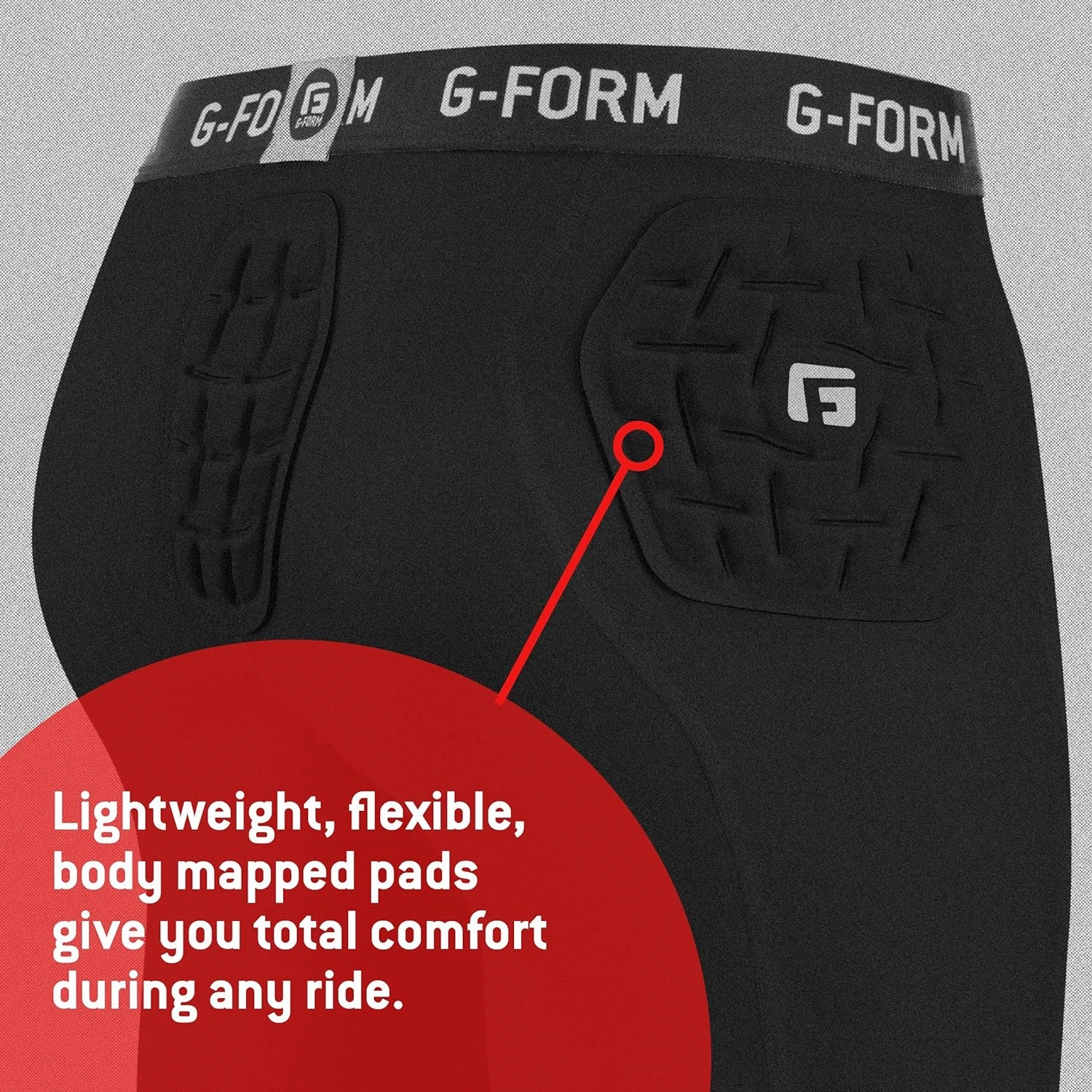 G-Form Pro Compression Shorts - Athletic Padded Compression Shorts for Basketball, Volleyball & More - Protective Sports Gear
