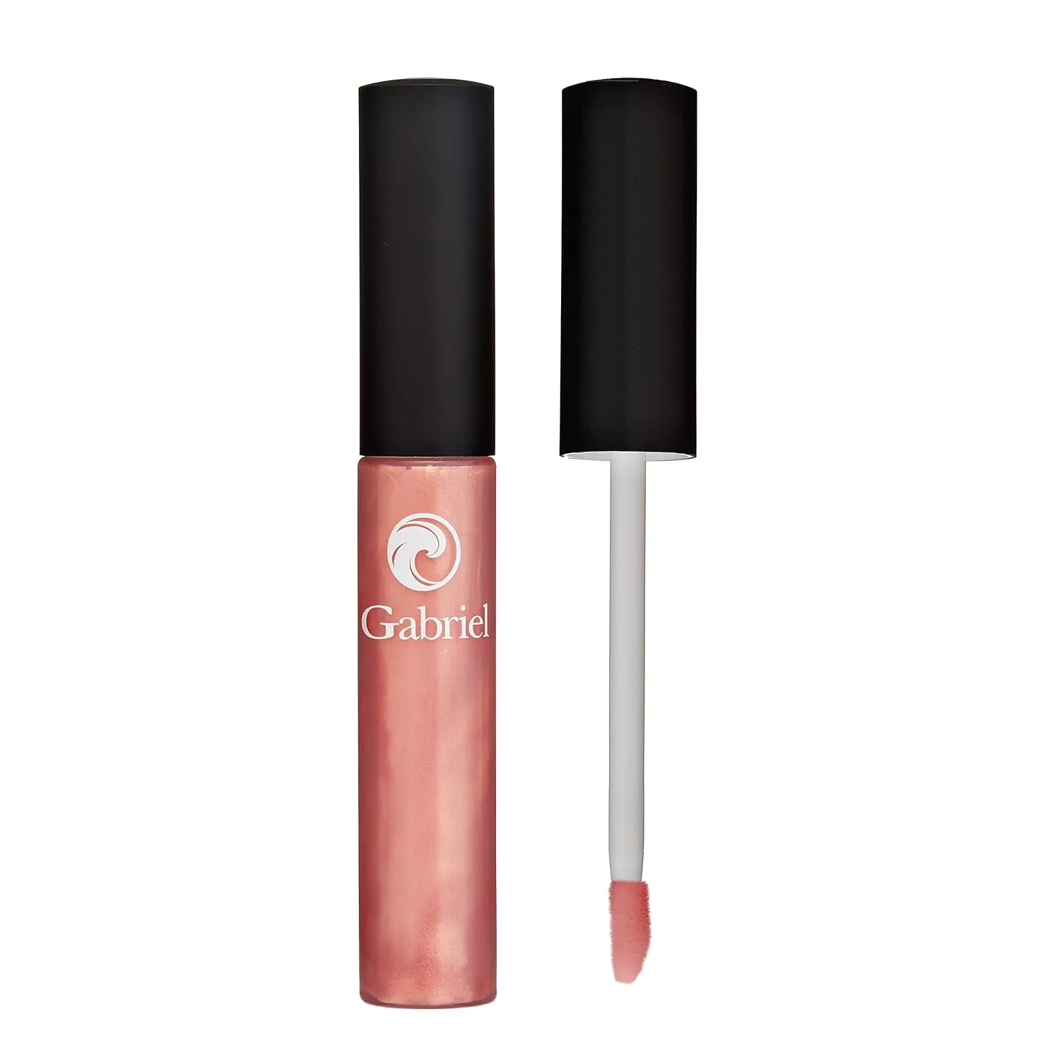 Gabriel Cosmetics Lip Gloss, Natural Lipgloss, Paraben Free, Vegan, Gluten-free,Cruelty-free, Non GMO, High performance and long lasting, Infused with Jojoba Seed Oil and Aloe, .27 fl oz. (Ambrosia)