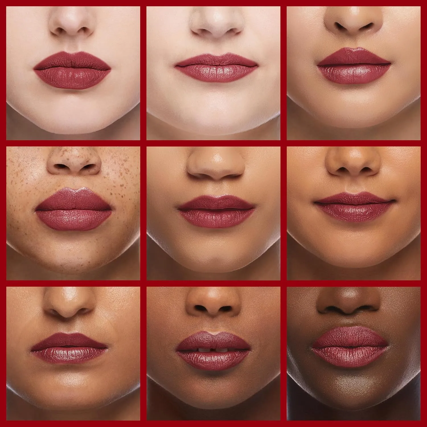 Gabriel Cosmetics Lipstick (Pomegranate - Deep Red/Cool Crème)