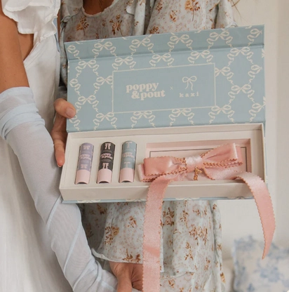 Gift Set, Lip Balm Trio, Coquette