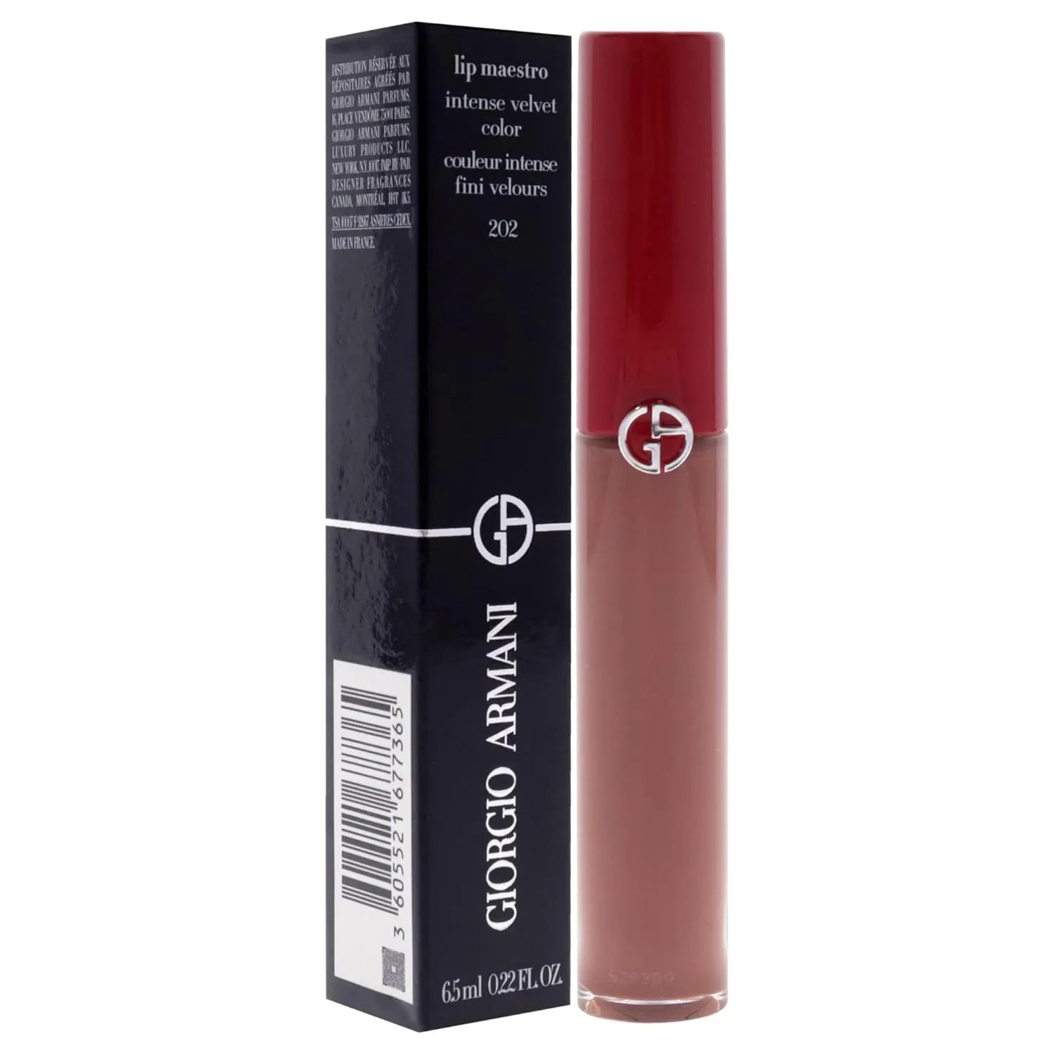GIORGIO ARMANI Lip Maestro Intense Velvet Color - 202 Lipstick Women 0.22 oz