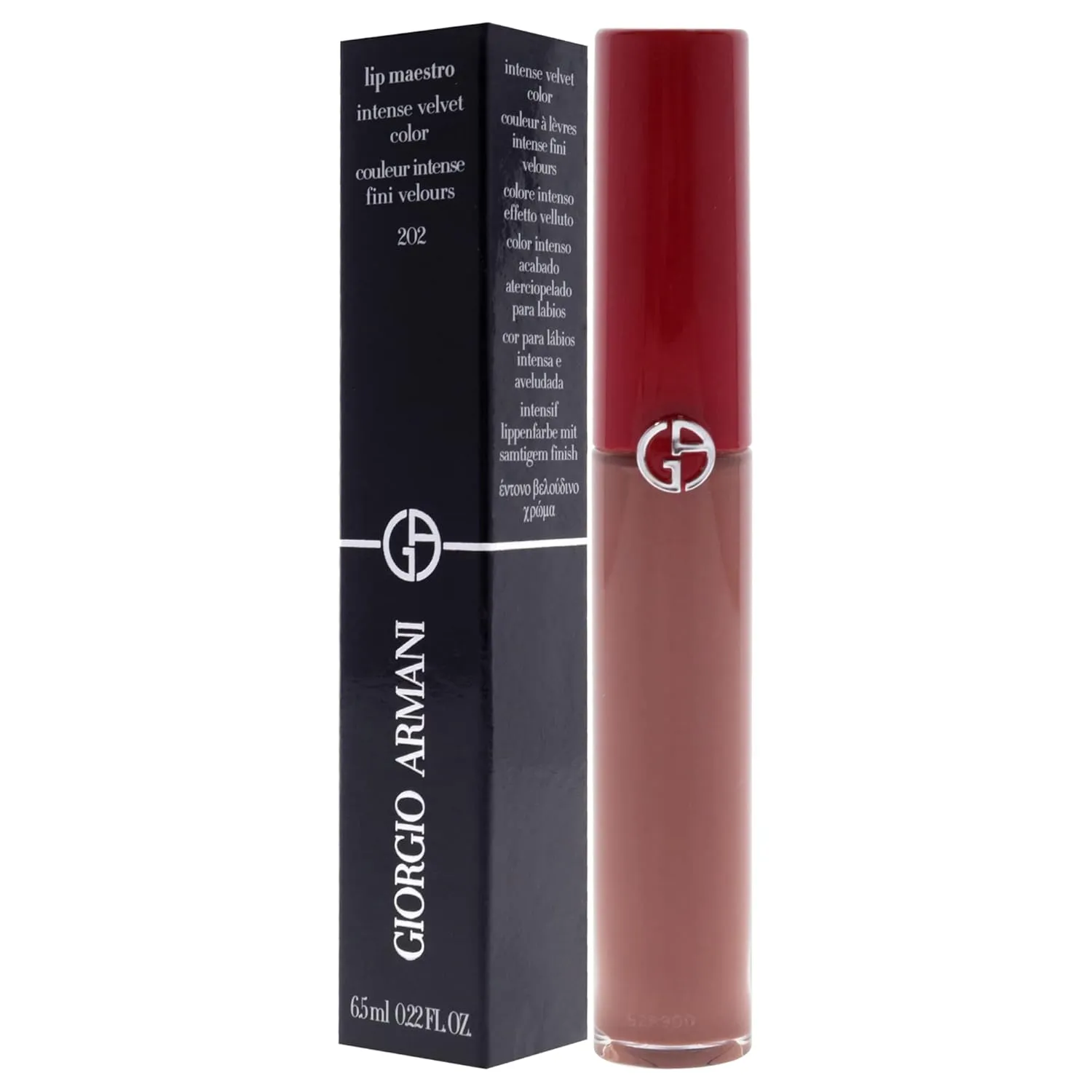 GIORGIO ARMANI Lip Maestro Intense Velvet Color - 202 Lipstick Women 0.22 oz
