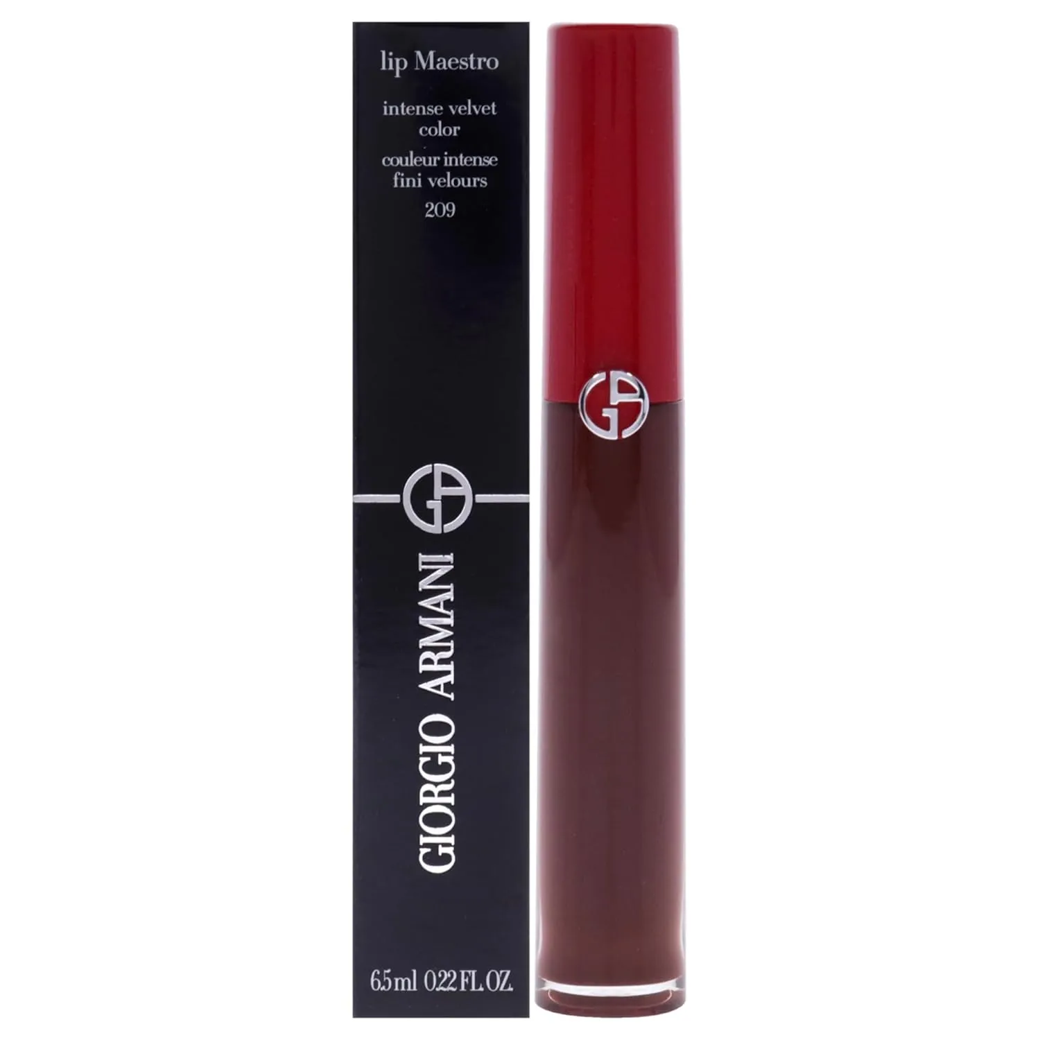 Giorgio Armani Lip Maestro Intense Velvet Color - 209 Palazzo for Women - 0.22 oz Lipstick
