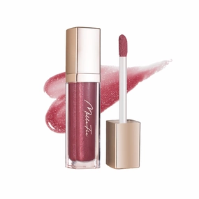 Glamorous Lip Plumper, cooling lip plumper, tingling lip gloss, lip volumizer (04 Crystal Cassis)