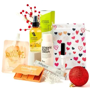 Glitz And Glam Gift Sets - Vegan Beauty for Women - Dazzling Make Up Collection Set - All in One Beauty Gift Set, Glamour Makeup and Hair Care Kit - Great Gift for Mom's, Girlfriends or Any Occasions