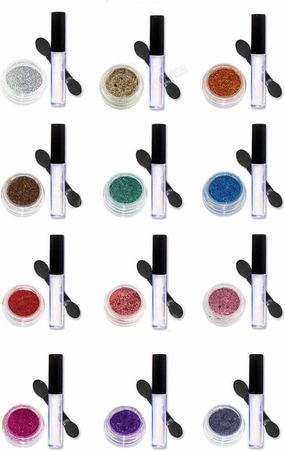 Gloss Set (Red Glitter #7)