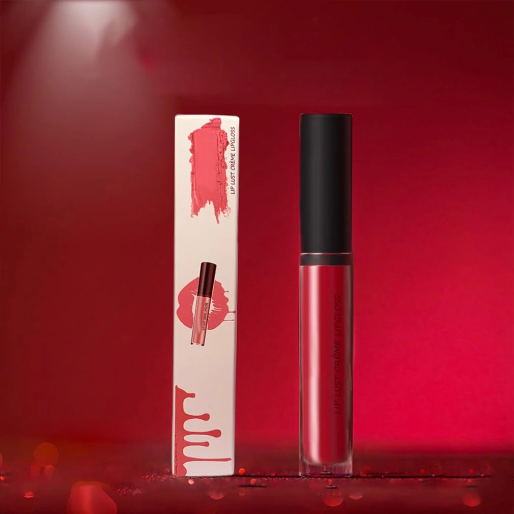 Hailnrothwad Lipstick,12 Colors Cream Texture Lipstick, Waterproof Non-Sticky Lip Gloss, Long-Lasting Moisturizing Matte Finish, Highly Pigmented Lip Color For Daily Makeup And Travel Use (5#)